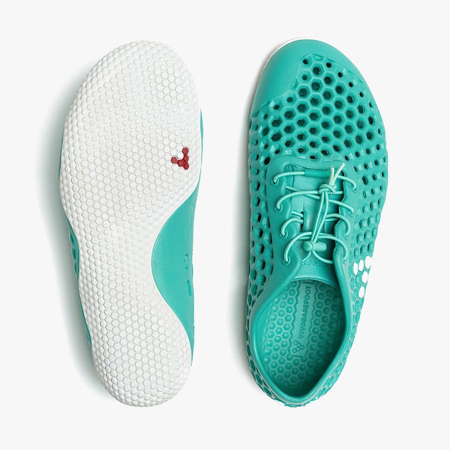 Green Kids' Vivobarefoot Ultra III Bloom Running Shoes | Philippines 0249GSOL